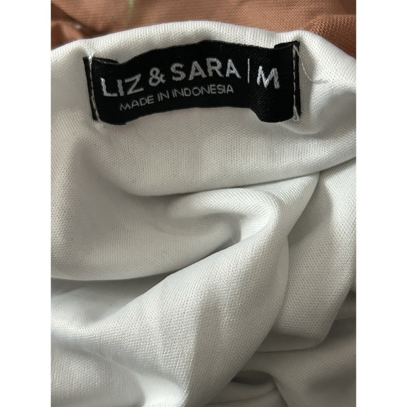 Women's Liz & Sara Lace Floral Tank Top  90s Grunge  M Boho Springcore Summer - Picture 6 of 6